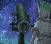 senku's stone world telescope